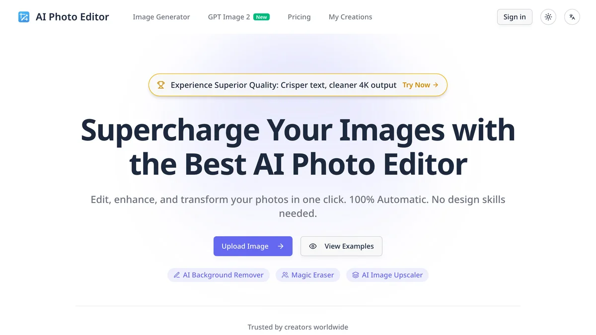 AI Photo Editor screenshot