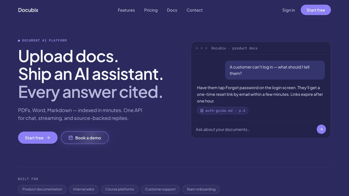 Docubix screenshot