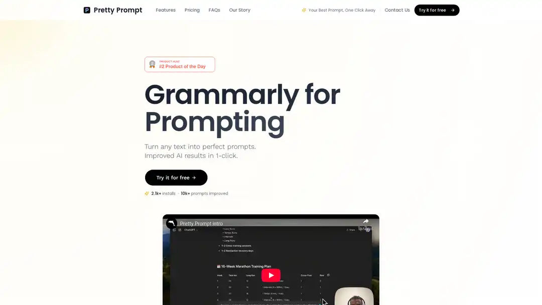 Pretty Prompt screenshot