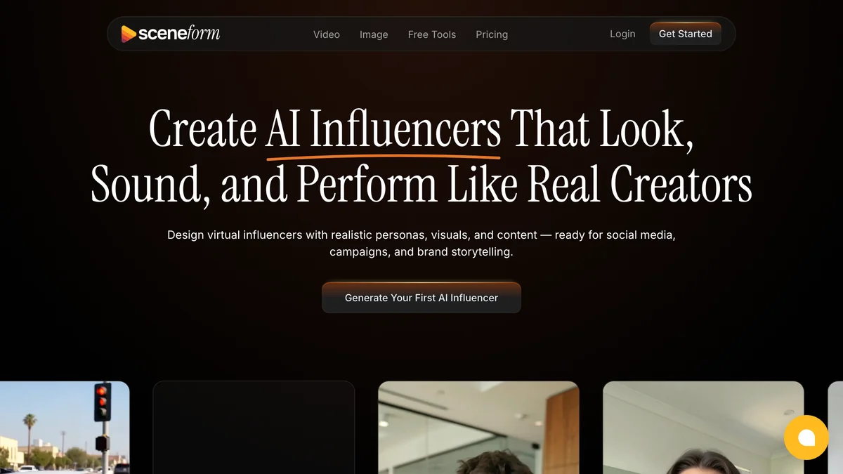 AI Influencer Generator screenshot