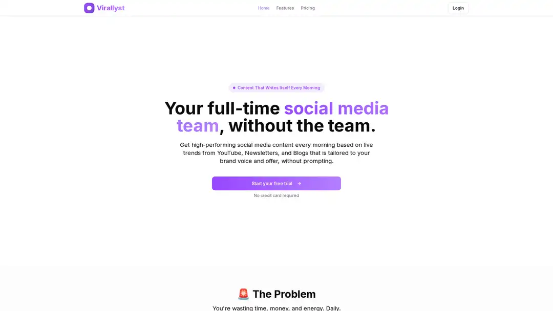Virallyst screenshot
