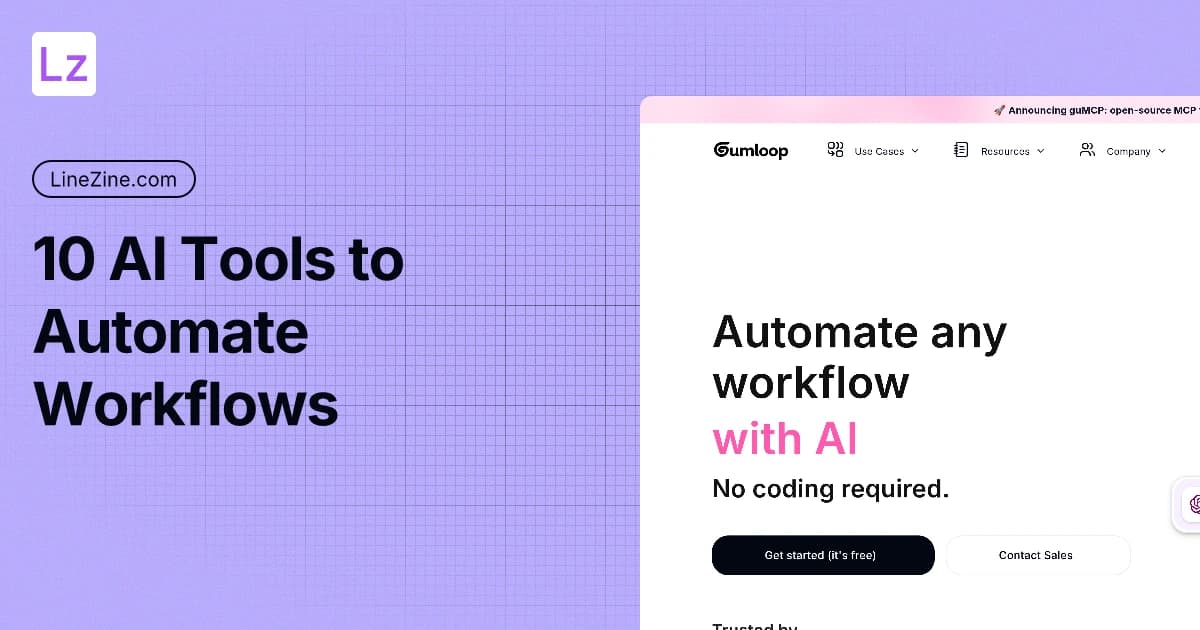 Top 10 AI Task Automation Tools in 2025 thumbnail