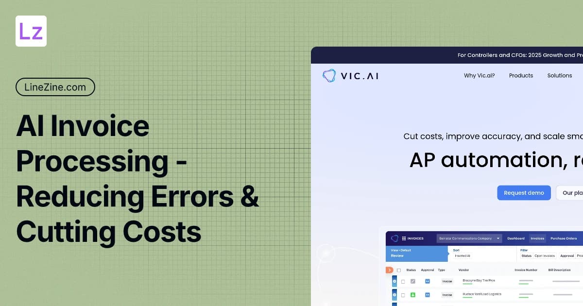 6 AI Tools for Invoice Processing - Save Time and Cut Costs thumbnail