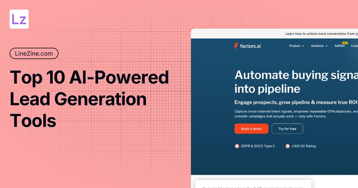 Top 10 AI-Powered Lead Generation Tools for 2025 thumbnail
