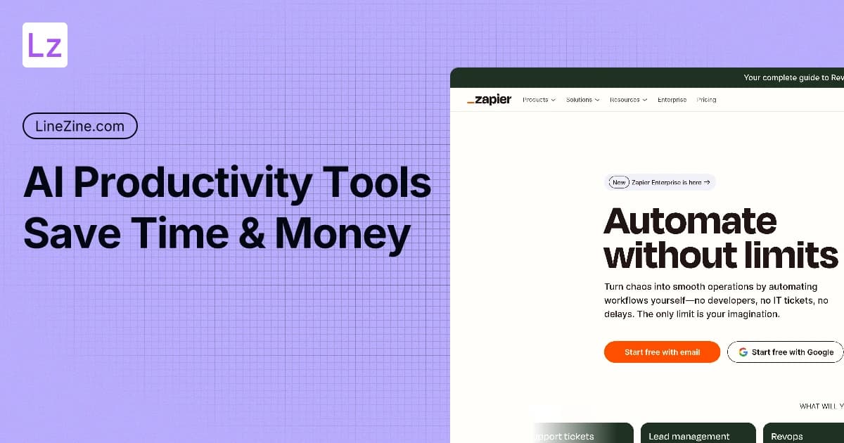 14 AI Productivity Tools that Save you Time and Money thumbnail