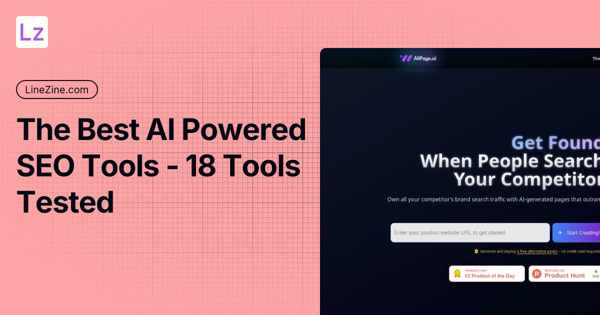 Hero image for 18 Top AI SEO Tools in 2025