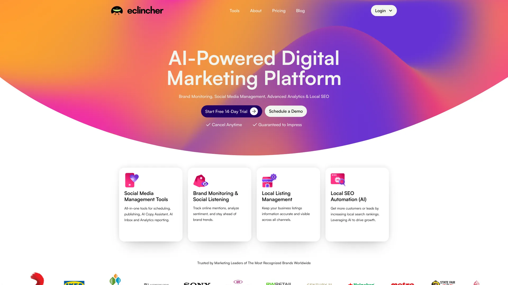 eclincher screenshot