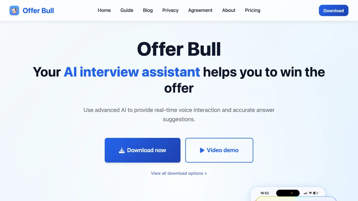 Offer Bull screenshot