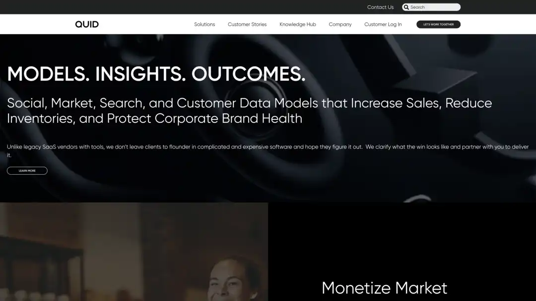 NetBase Quid competitive intelligence dashboard